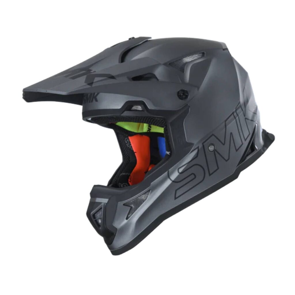 SMK Allterra Motocross Helmet Anthracite