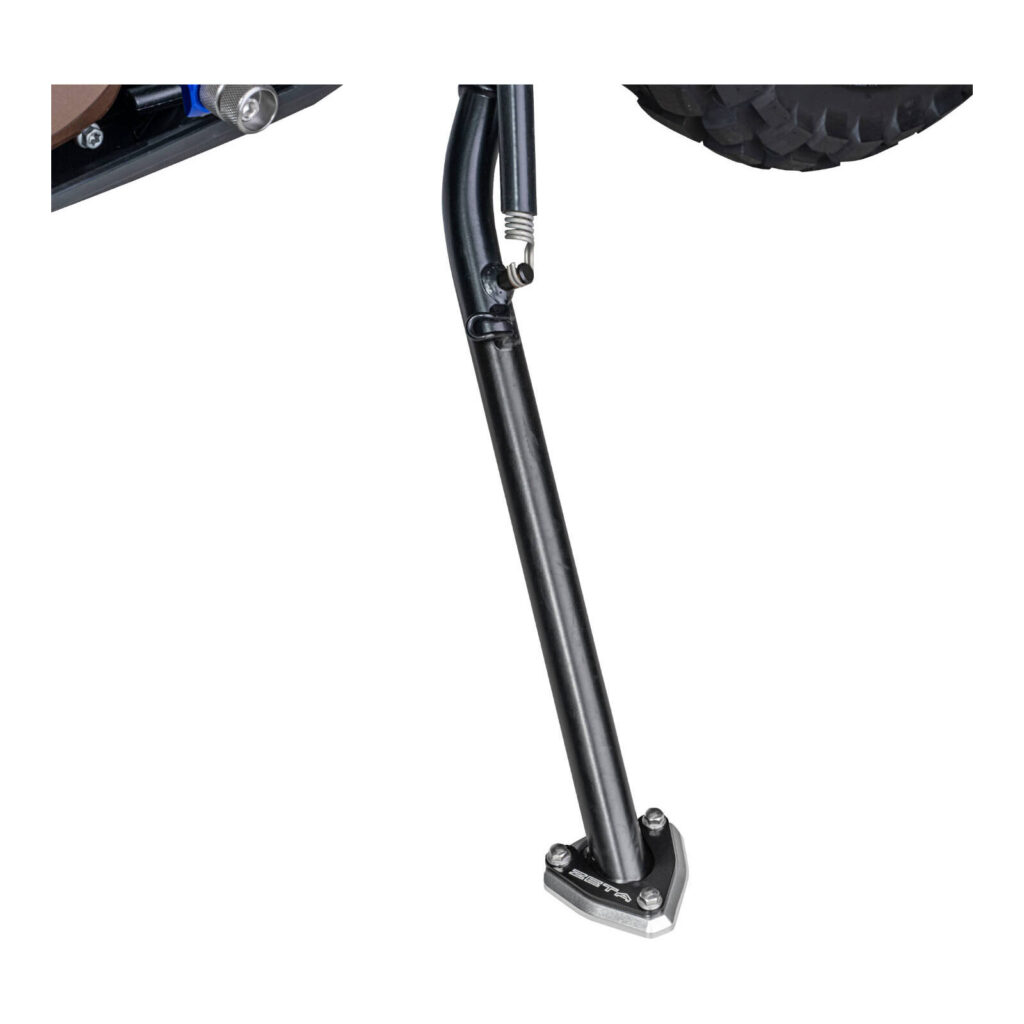 Zeta Side Stand Extender Black/Silver Husqvarna 701 Enduro '17-, KTM 690 Enduro