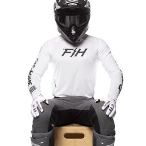 Fasthouse Elrod OG Motocross Jersey White - Image 2