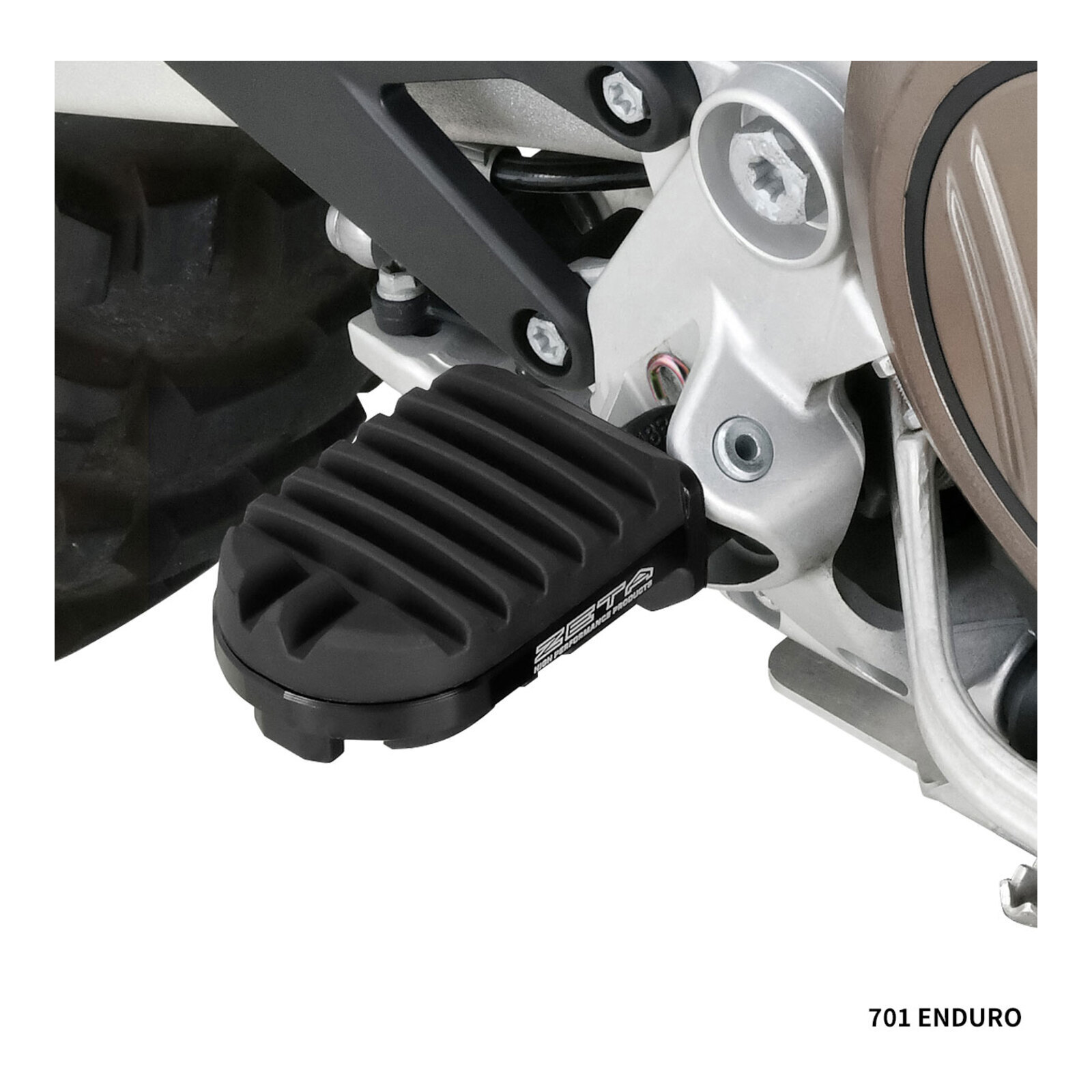 Zeta Adventure Foot Pegs KTM – Black - Image 9