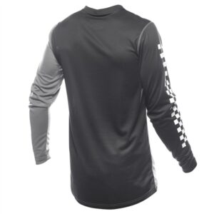 Fasthouse Carbon Method Motocross Jersey Gray/Black - Image 2