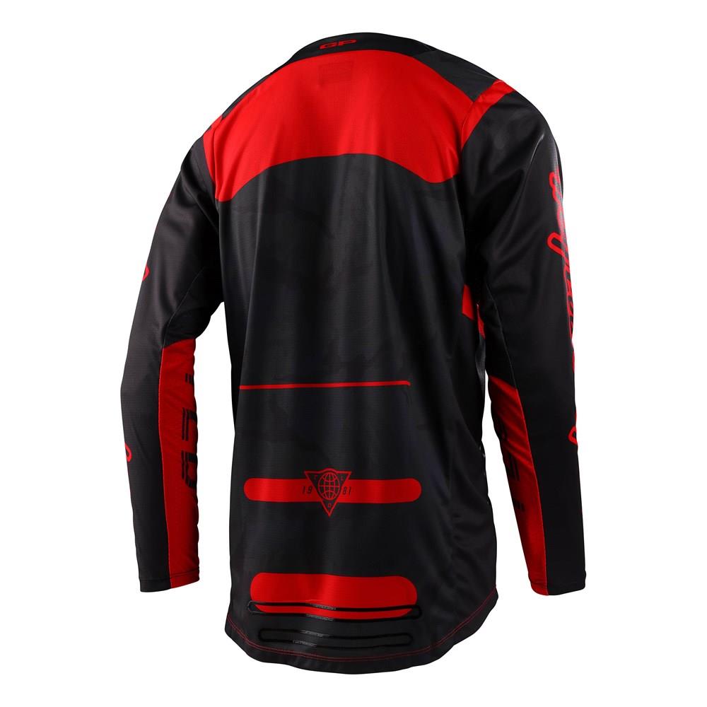 Troy Lee Designs GP Pro Blends Camo Motocross Jersey Red / Black