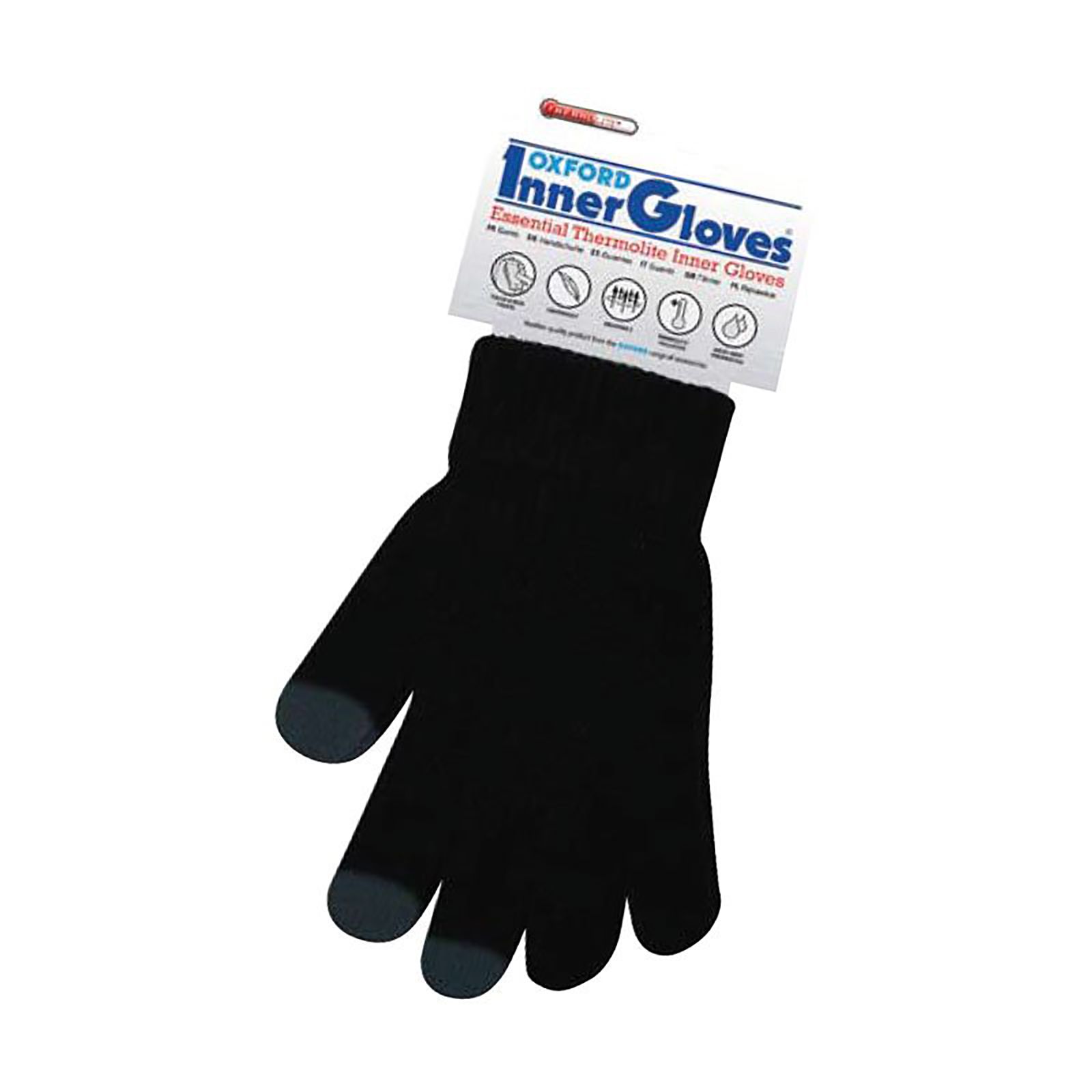 Glove Liner Oxford Thermolite Inner Black - Image 2