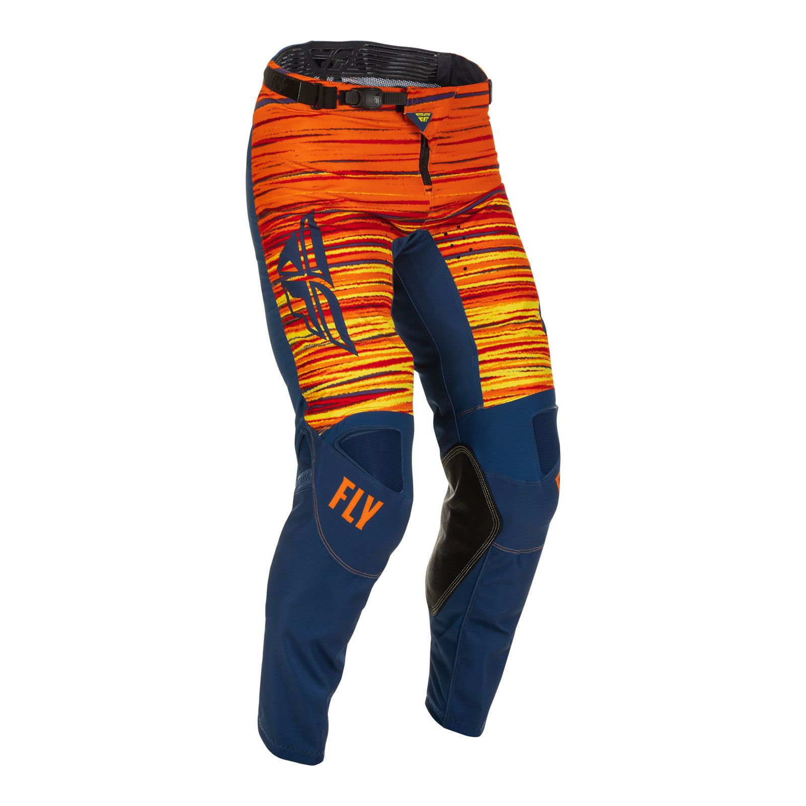 Fly Kinetic Wave Motocross Pant Navy/Orange - Image 1