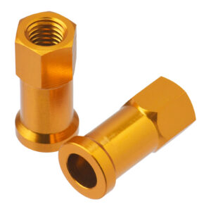DRC RIM LOCK NUTS 2PCS GOLD - Image 3