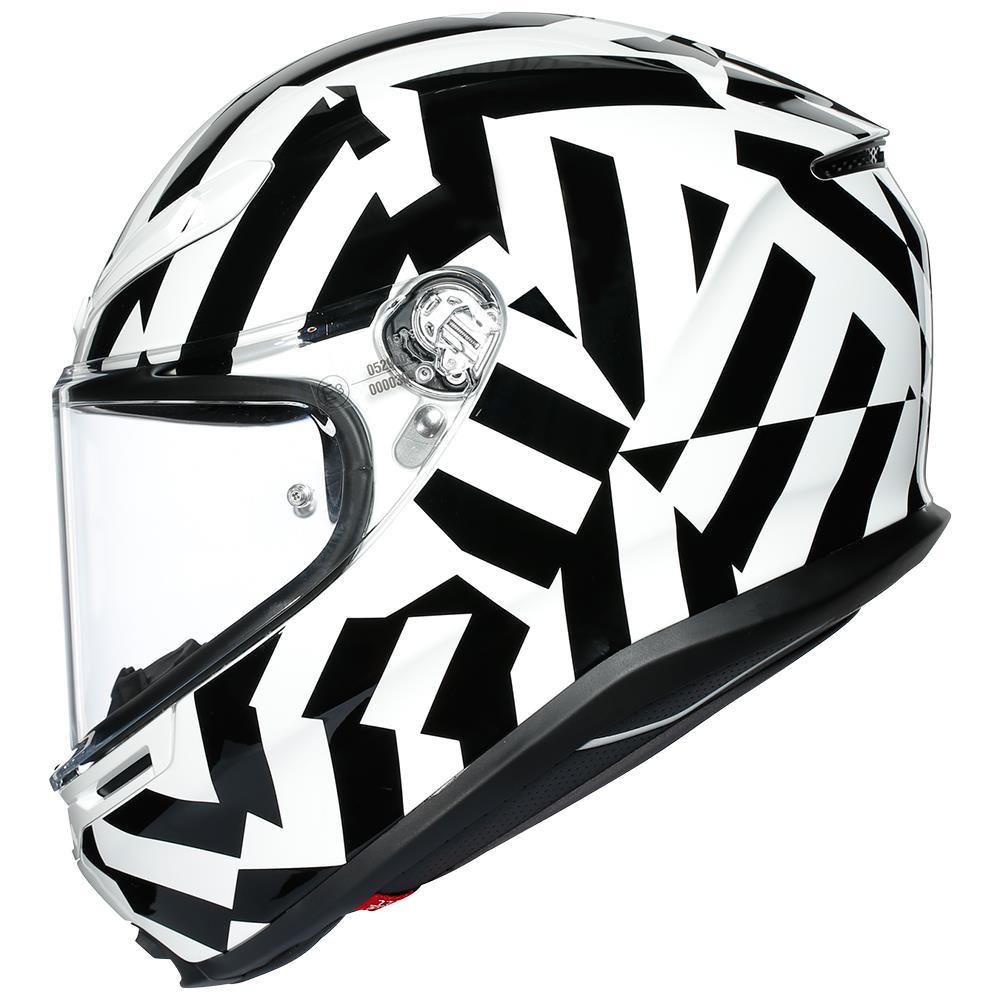 Road Helmet AGV K-6 Secret Black/White