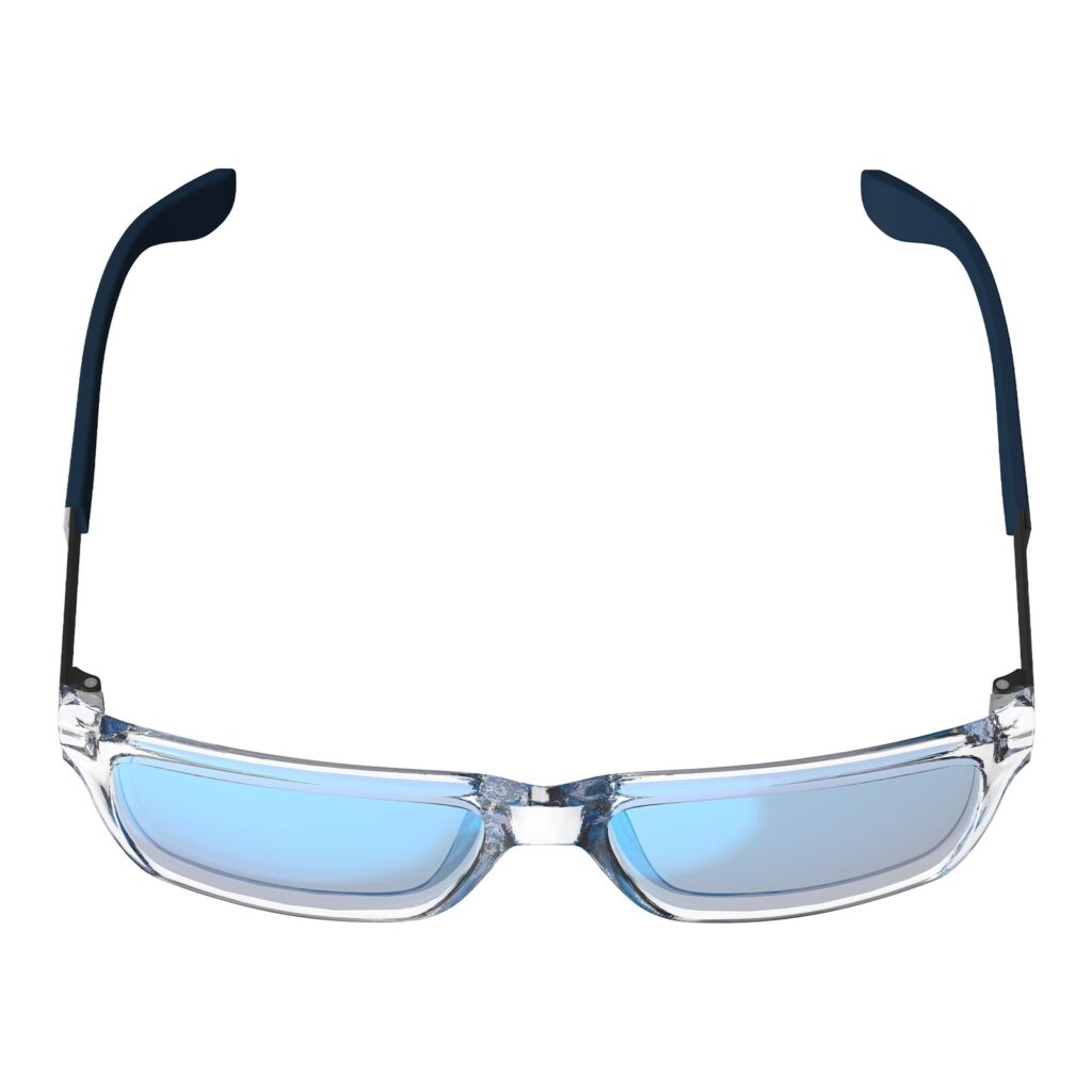 Leatt TheViz Sierra Sunglasses - Silver / Blue Polarized Blue (14 VLT)