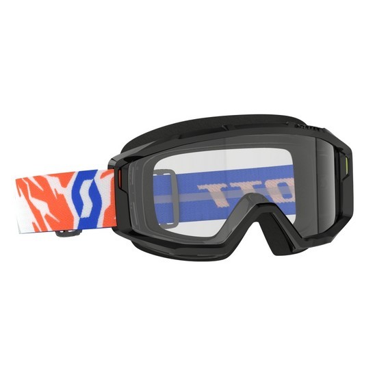 Scott Primal Motocross Goggles Youth Black Clear lens
