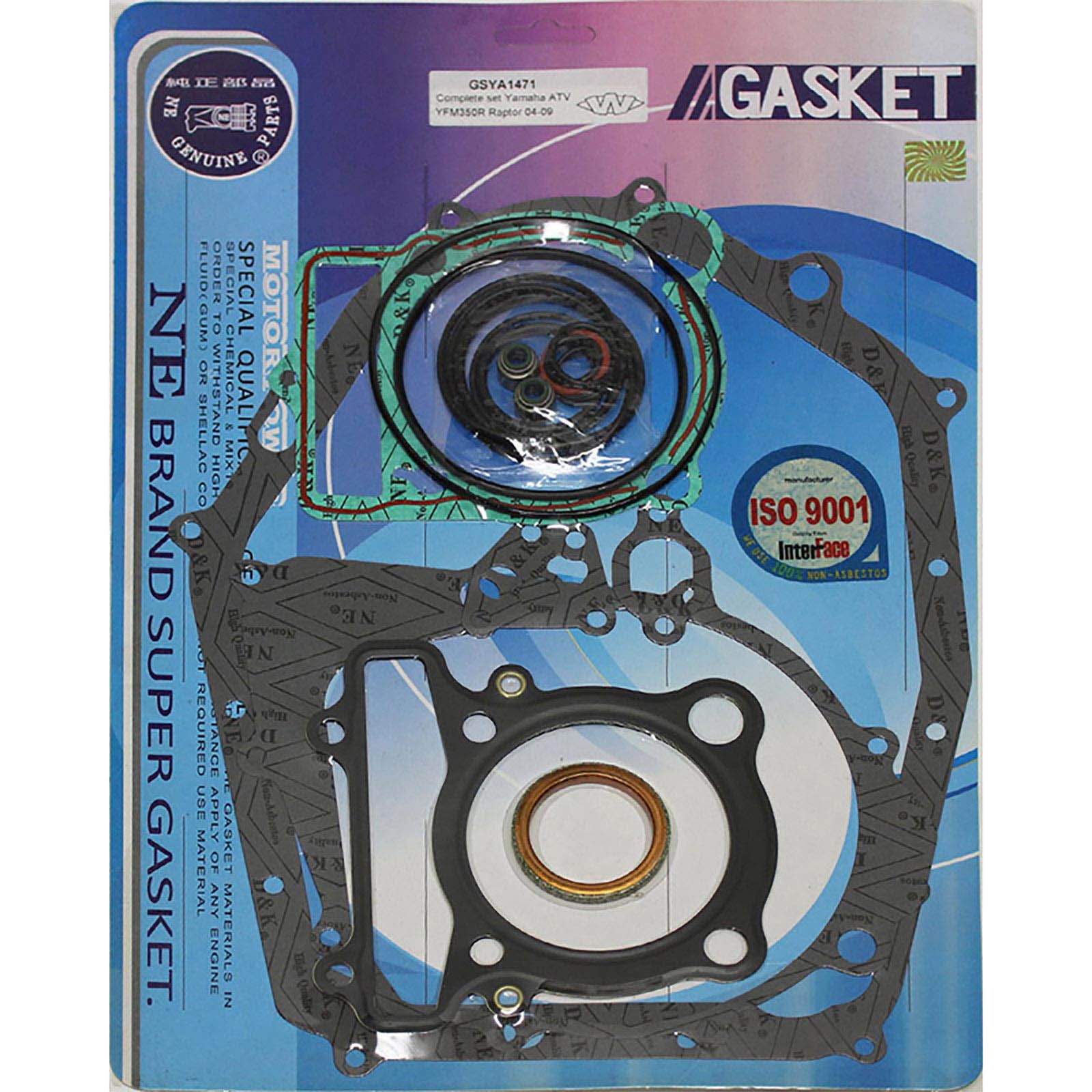 WHITES GASKET SET COMPLETE YAM YFM350R Raptor 04-13 - Image 1