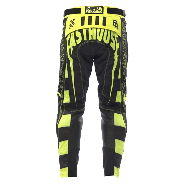 Fasthouse Grindhouse Riot Motocross Pant Black/Hi Viz