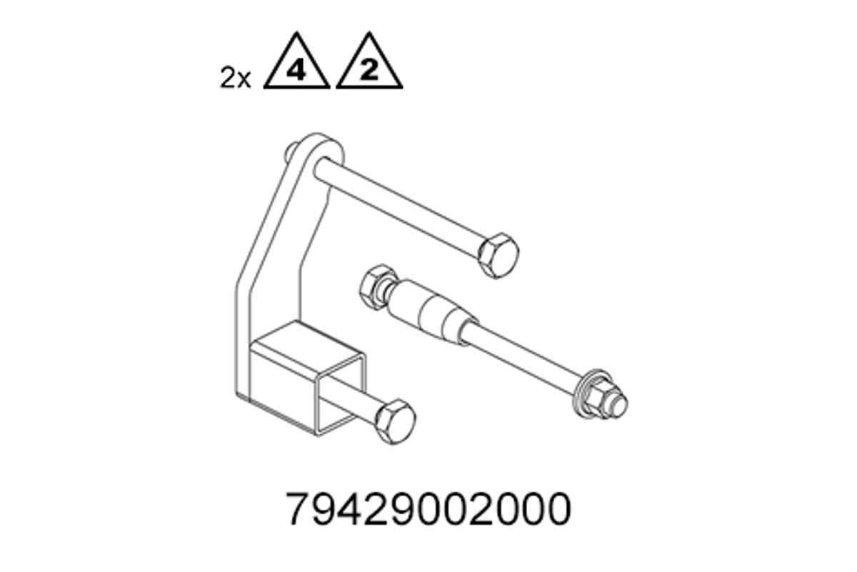KTM Holder and Fitting For Work Stand - Image 1