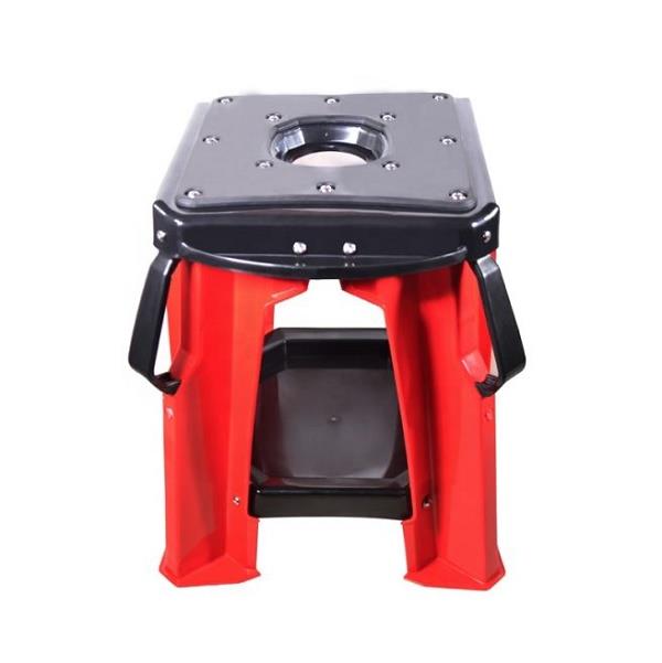 Dirt Guide MX Plastic Box Stand With Four Handles Red