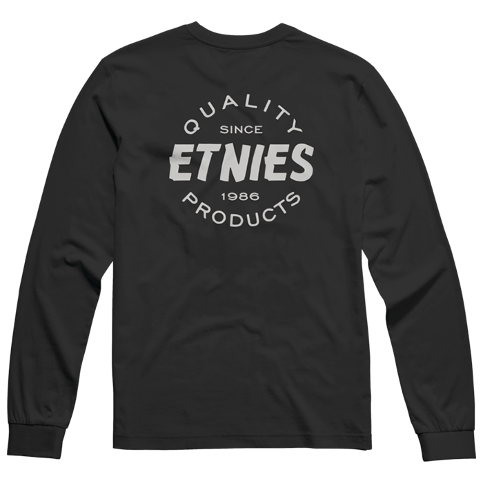 Etnies Quality Long Sleeve Tee Black/White
