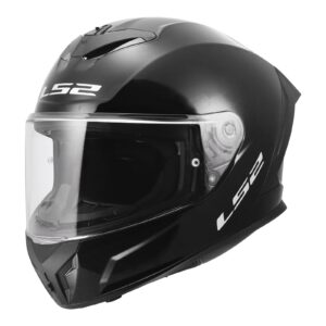 LS2 FF820 Rapid III Road Helmet Solid Gloss Black - Image 1