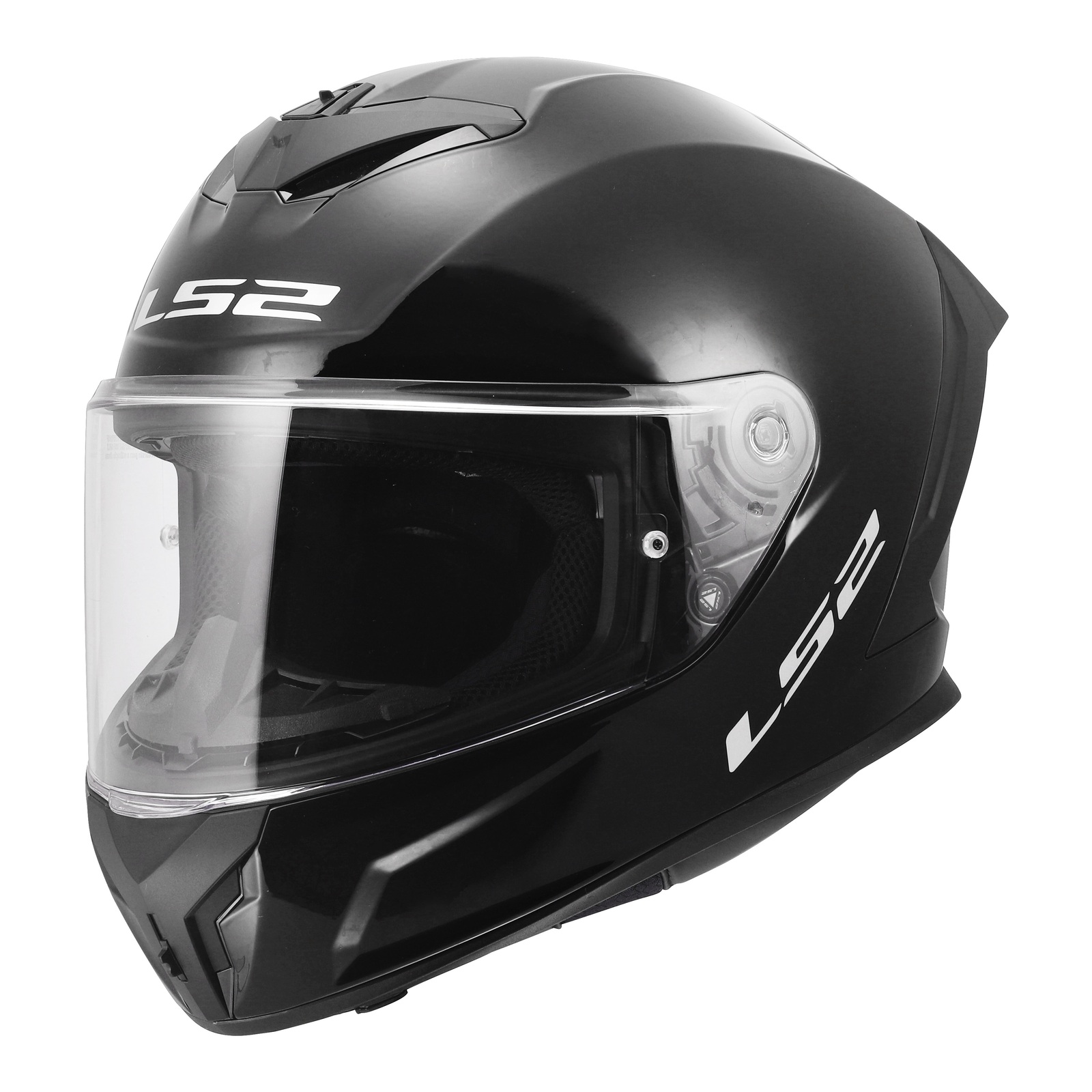 LS2 FF820 Rapid III Road Helmet Solid Gloss Black - Image 1