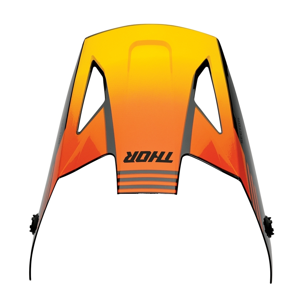 HELMET VISOR KIT S24 THOR MX SECTOR CARVE CHARCOAL ORANGE