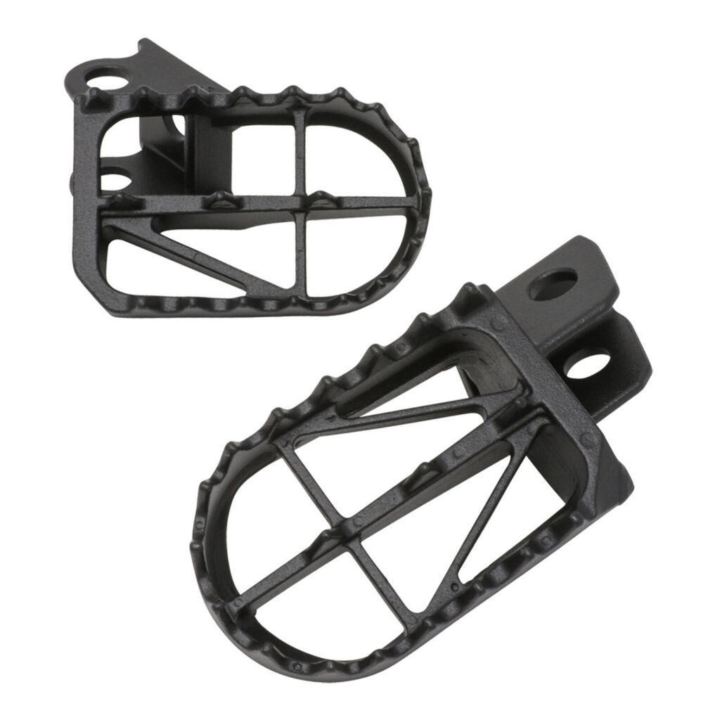 Zeta Wide Foot Pegs CrMo U-Wide CRF250/450 '02-, CRF150R '07-