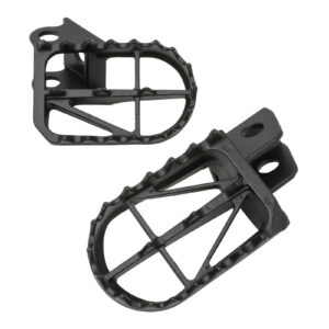 Zeta Wide Foot Pegs CrMo U-Wide CRF250/450 '02-, CRF150R '07- - Image 2
