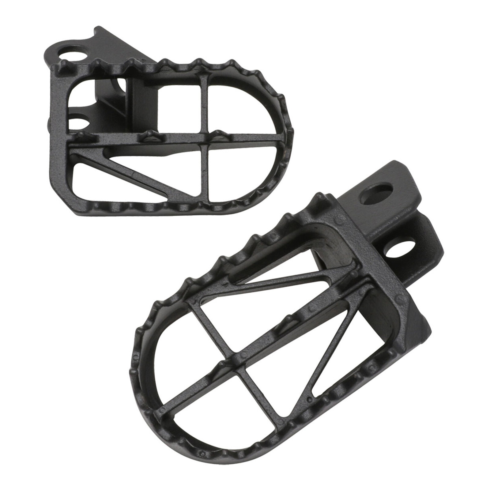 Zeta Wide Foot Pegs CrMo U-Wide CRF250/450 '02-, CRF150R '07- - Image 2
