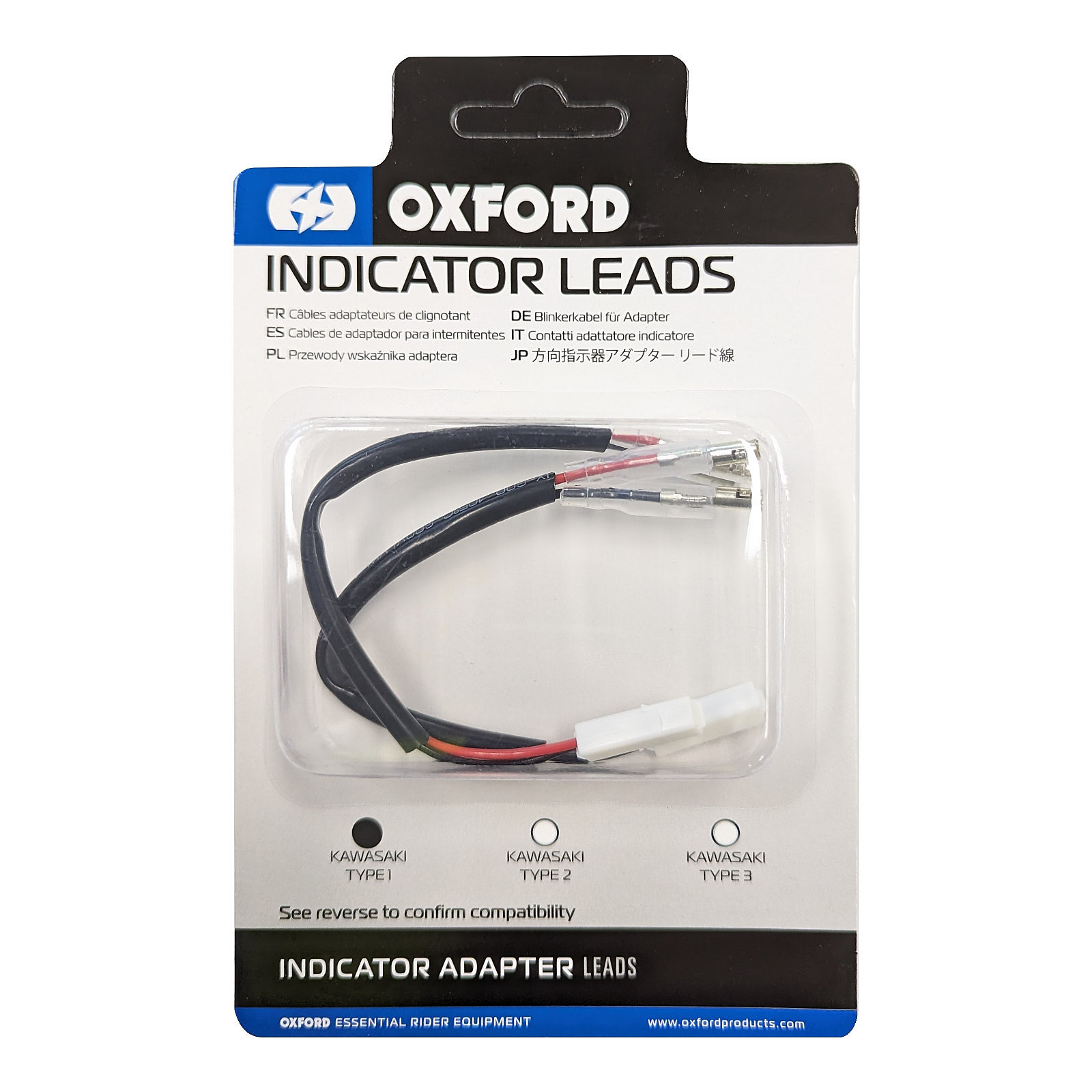 Oxford Indicator Leads Kawasaki Type 1 - Image 1