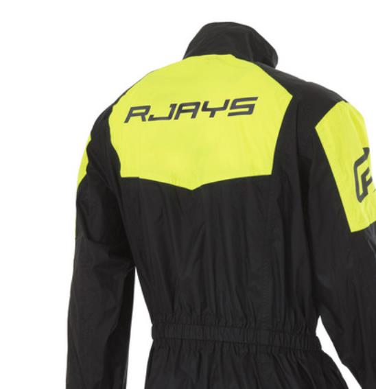 Rjays Tempest 2 Road Jacket Black/Hi Vis