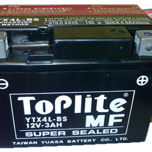TOPLITE BATTERY YB14L-A2 [NO ACID] NS - Image 1