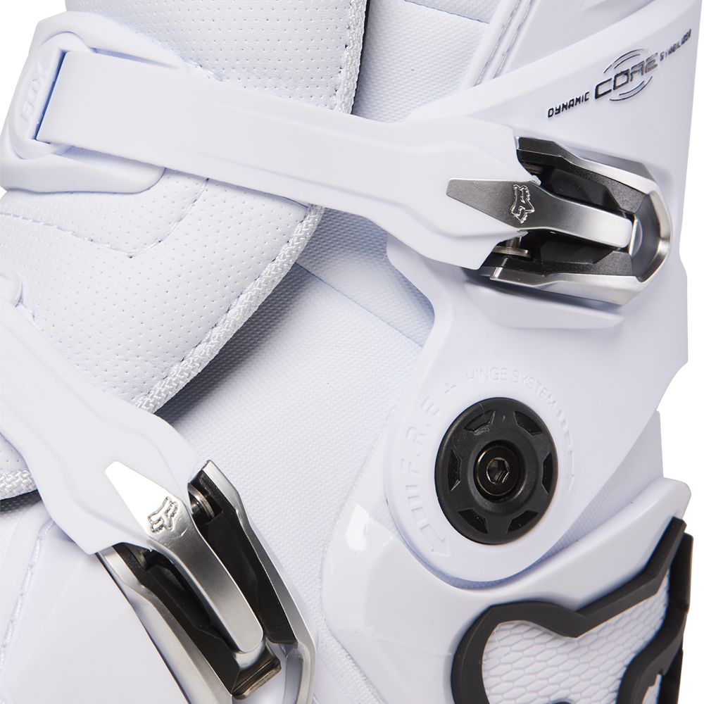 Fox Instinct Motocross Boots White