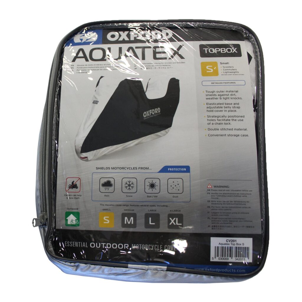Scooter Cover with Topbox Oxford AquaTex