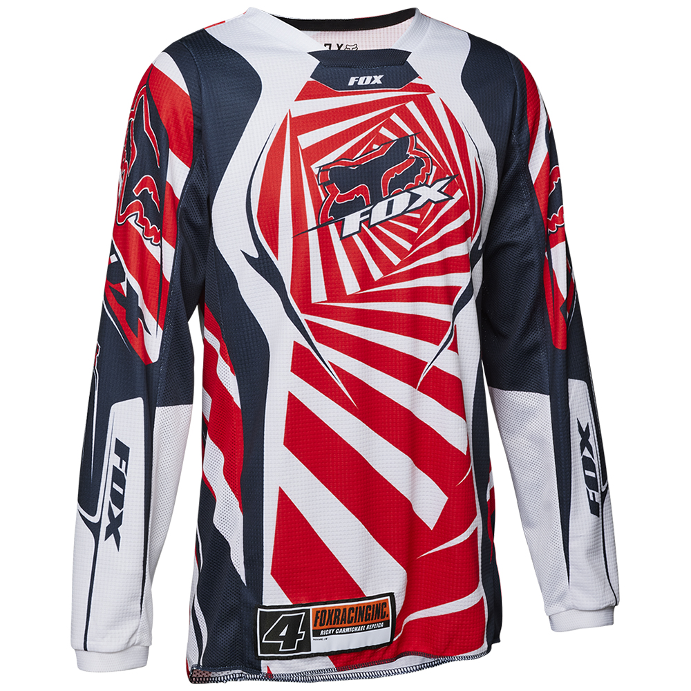 Fox 180 Goat Motocross Jersey Youth Navy