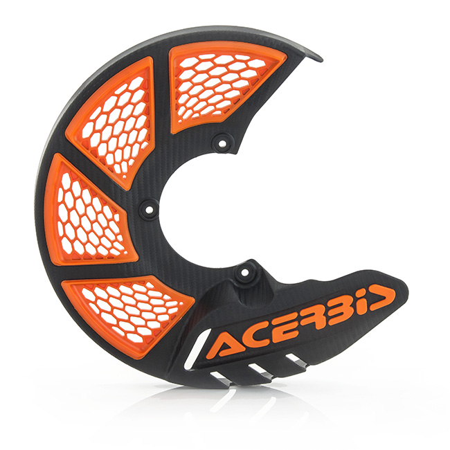 Acerbis X-Brake 2.0 Front Disc Cover Black/Orange 245mm [A]