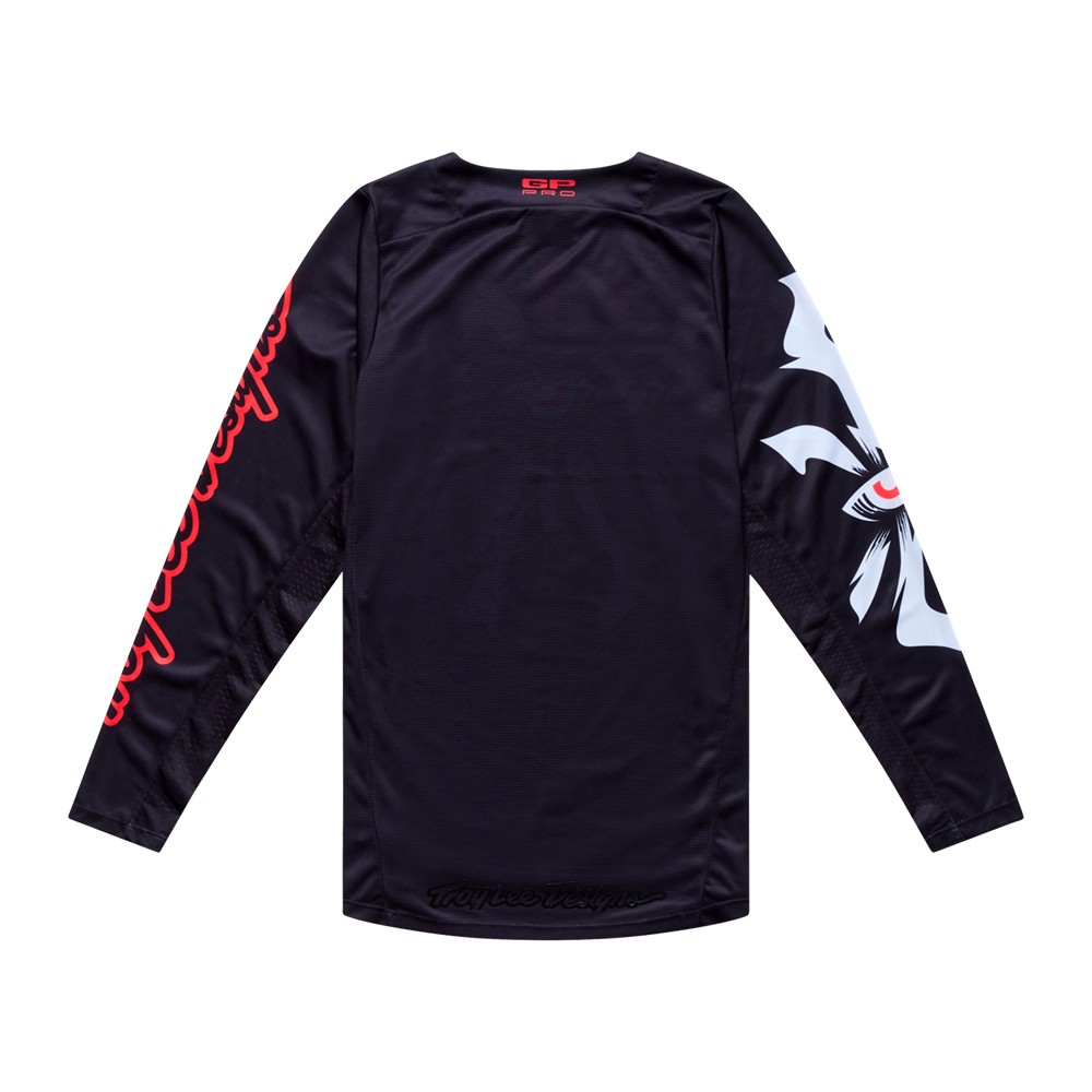 Troy Lee Designs GP Pro Cyclops Motocross Jersey Black/Neo Red