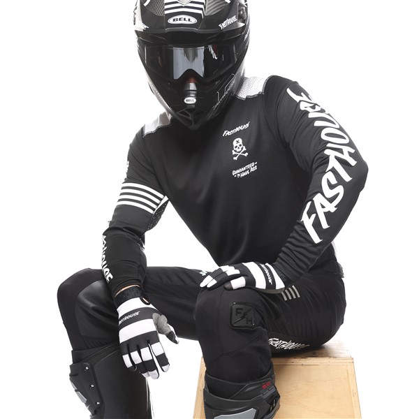 Fasthouse Grindhouse Knox Motocross Jersey Black/White