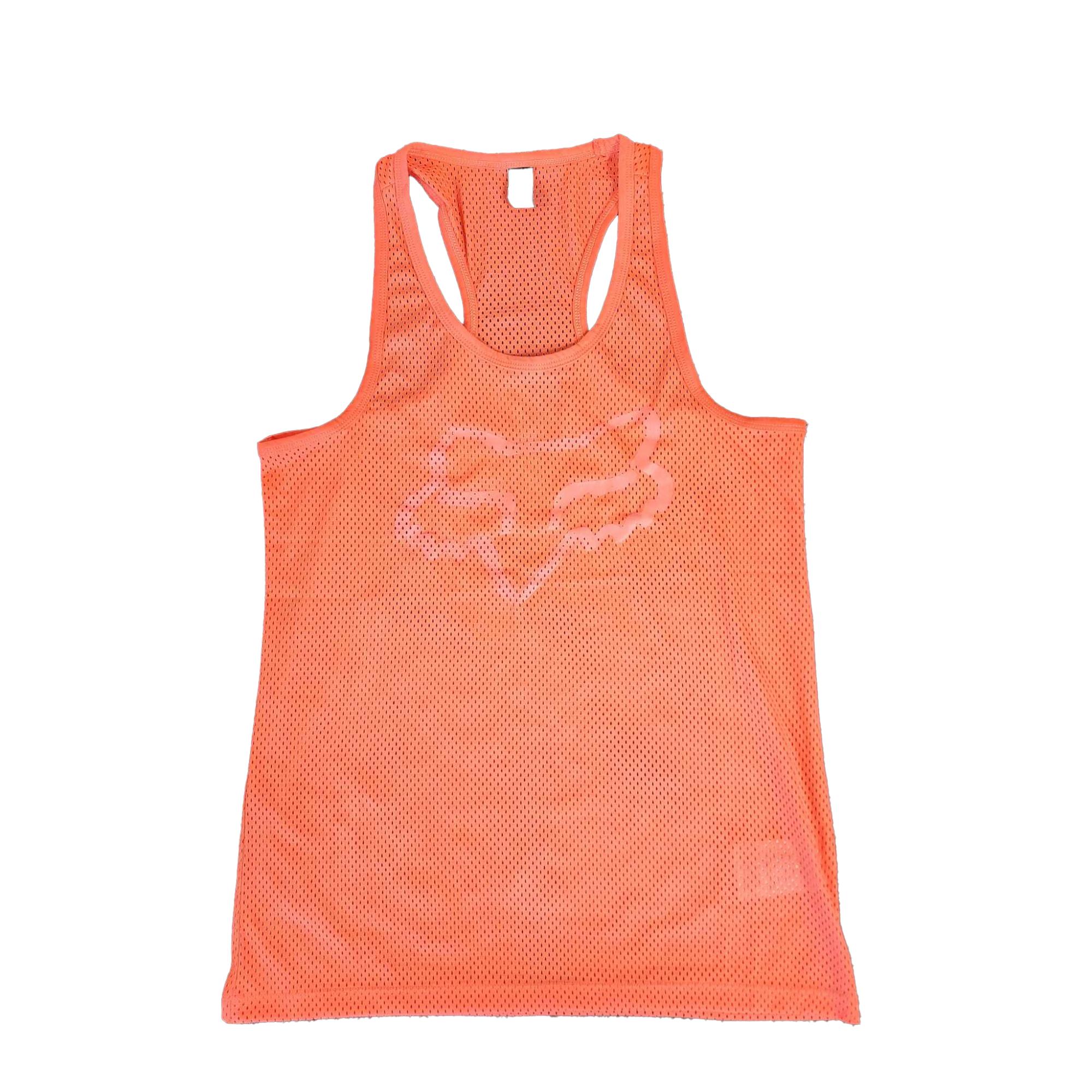 TANK TOP LADIES FOX HOWL MESH FLO ORANGE - Image 1