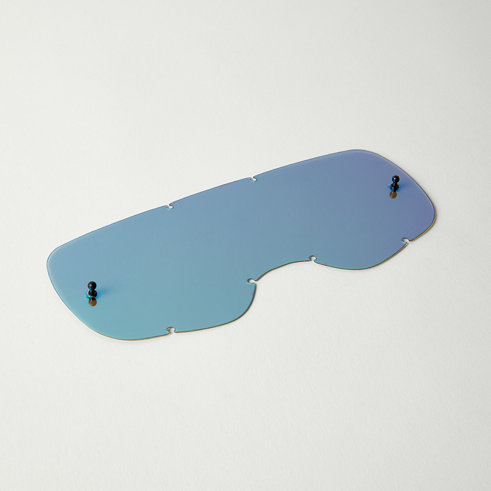 FOX YOUTH AIRSPACE/MAIN MX20 CHROME LEXAN LENS [GREEN] OS
