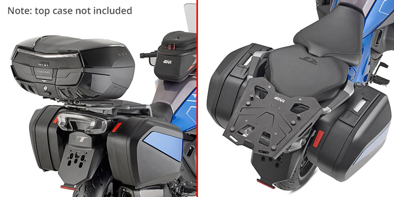 GIVI TOP BOX MOUNT ALU MONOKEY BMW R1300 RT '26-> (OE ALU RACK)