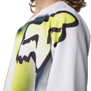 Fox 180 Toxsyk Motocross Jersey Youth Flo Yellow - Image 5