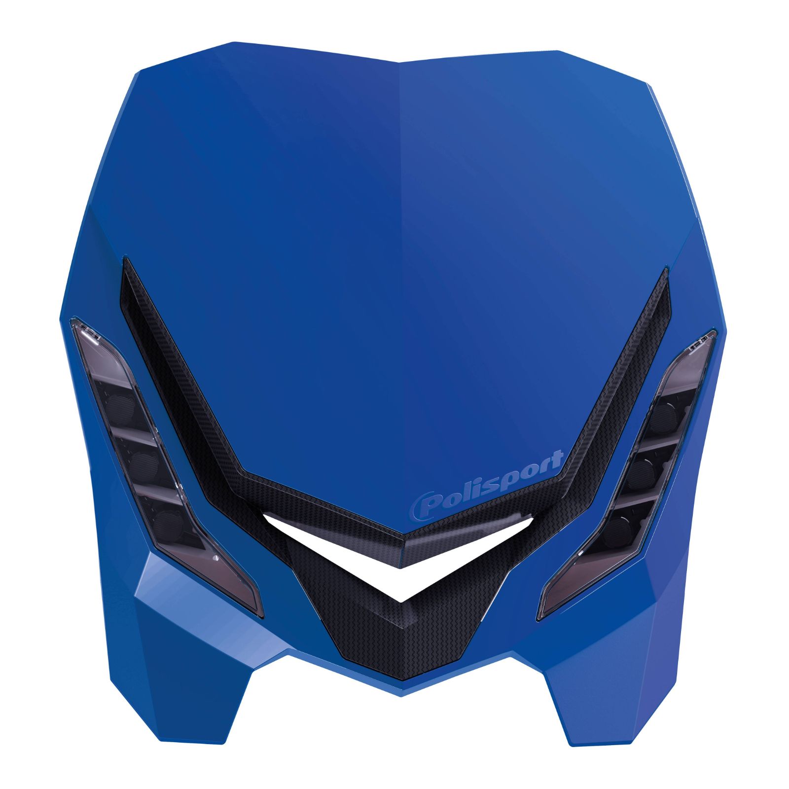 POLISPORT E-BLAZE HEADLIGHT BLUE/BLACK - Image 1