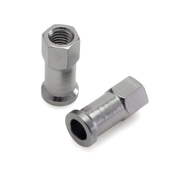 DRC RIM LOCK NUTS 2PK RED