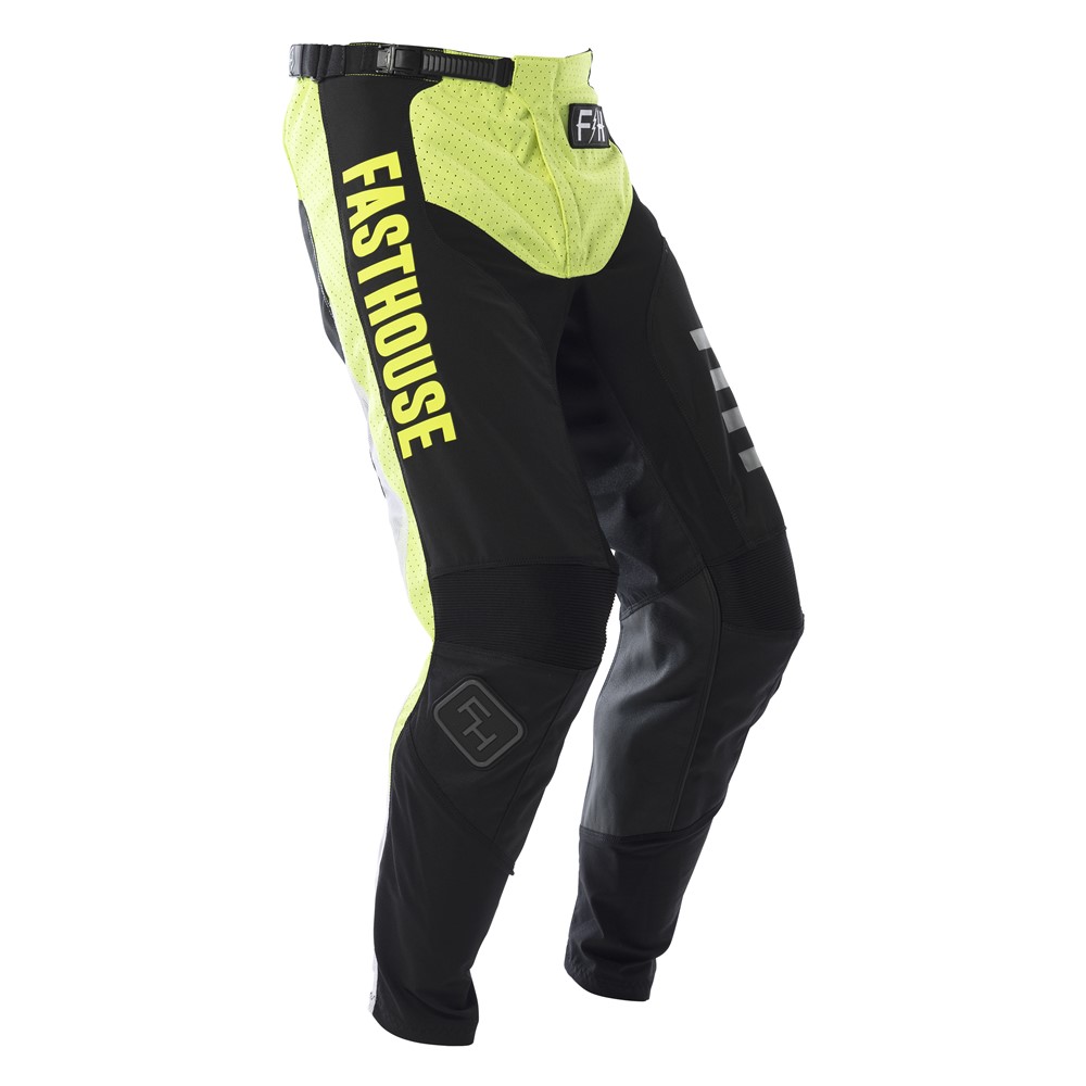Fasthouse Youth Speed Style Motocross Pant High Viz/Black