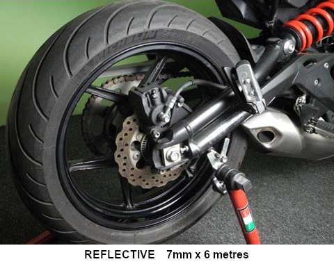KEITI REFLECTIVE WHEEL STRIPE WS800R [RED] NS