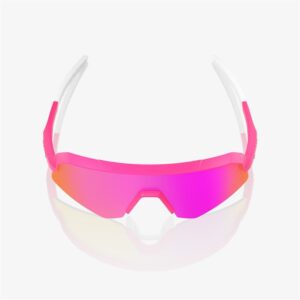 100% Slendale SL Satin Pitaya Sunglasses HiPER Vital Pink Mirror Lens - Image 4