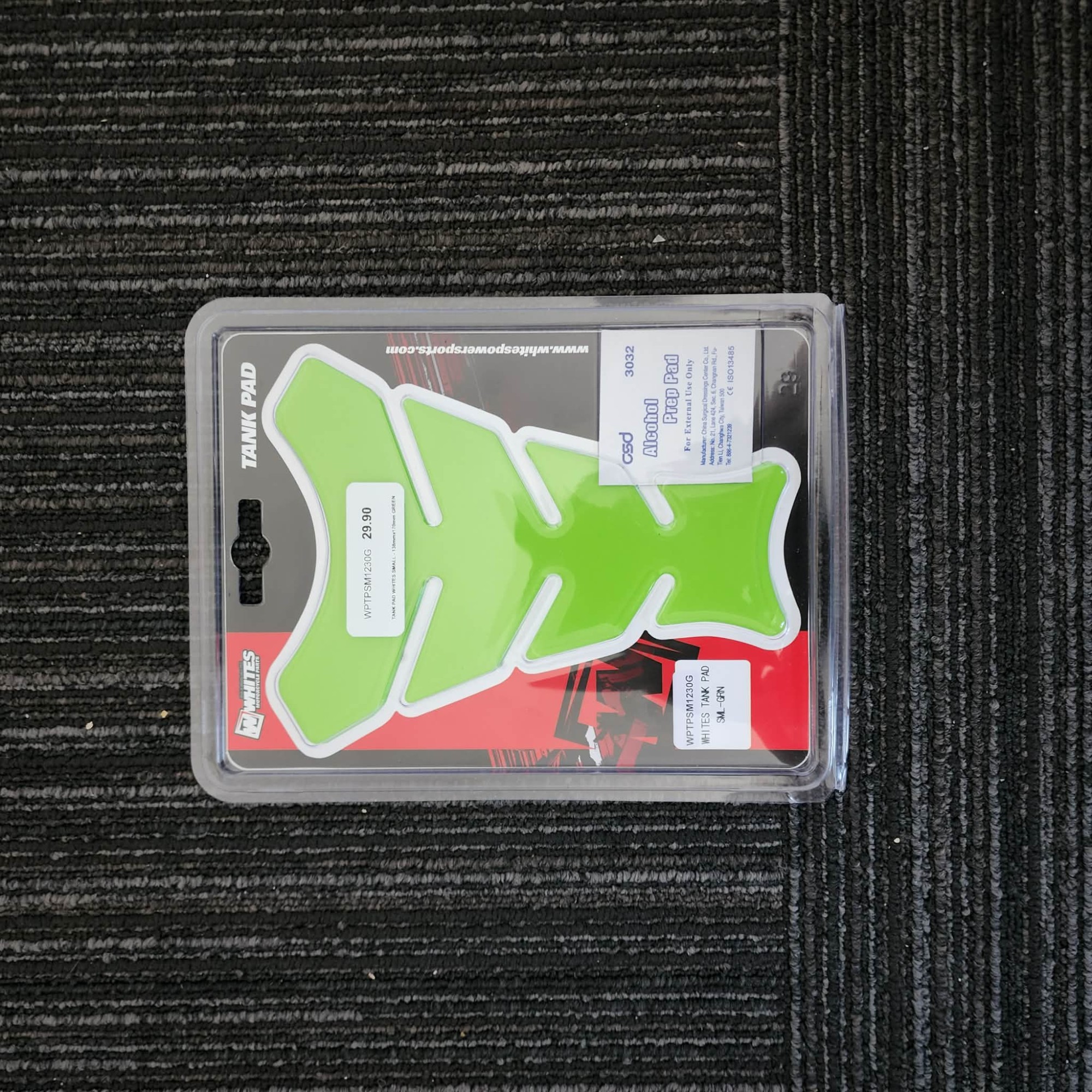 Whites Tank Pad Small 138mmx170mm Green - Image 1