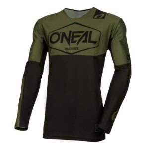 Oneal Mayhem Hexx Motocross Jersey Black/Green - Image 1
