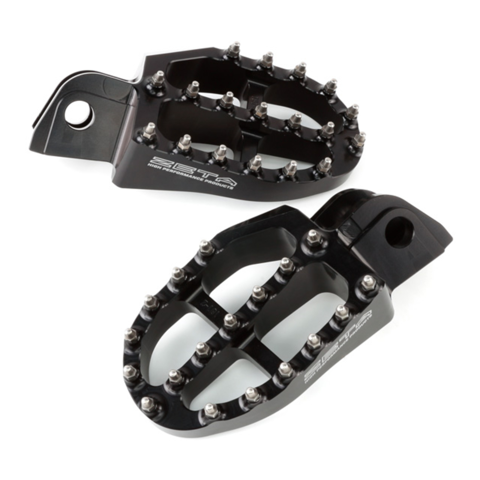 Zeta Aluminium Footpegs KTM SX -'15 - Black - Image 2
