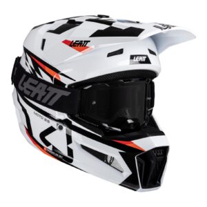 Leatt 3.5 Motocross Helmet Kit - White - Image 1