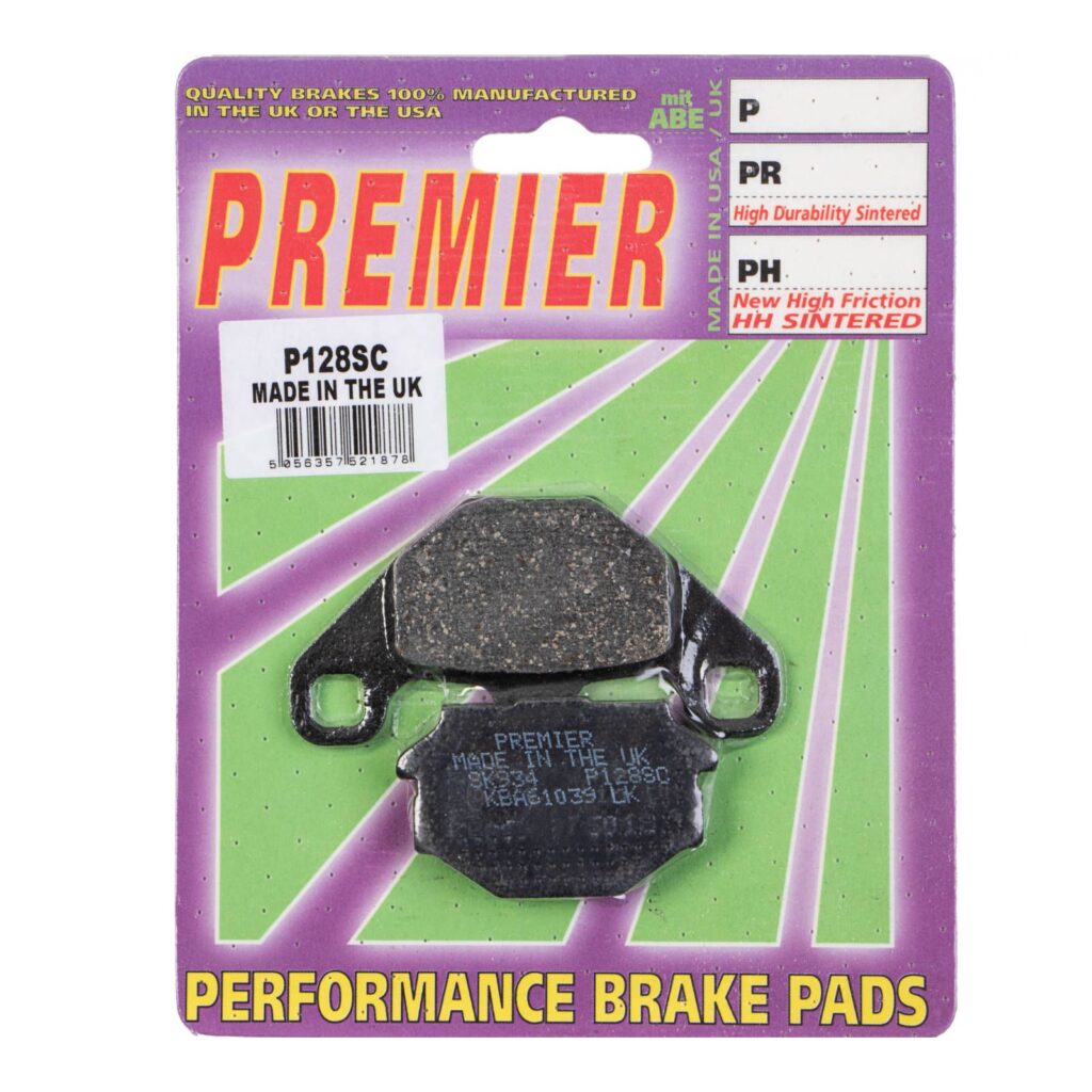 PREMIER BRAKE PADS P128 - SCOOTER