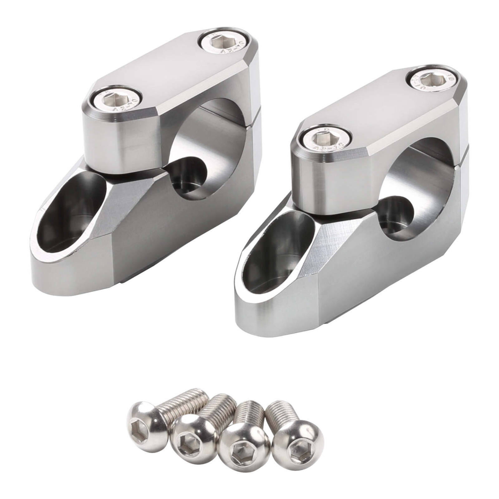 Zeta Bar Rise Kit Offset: 20mm Height: 26mm 22.2/28.6mm Bar - Ti-Colour - Image 4