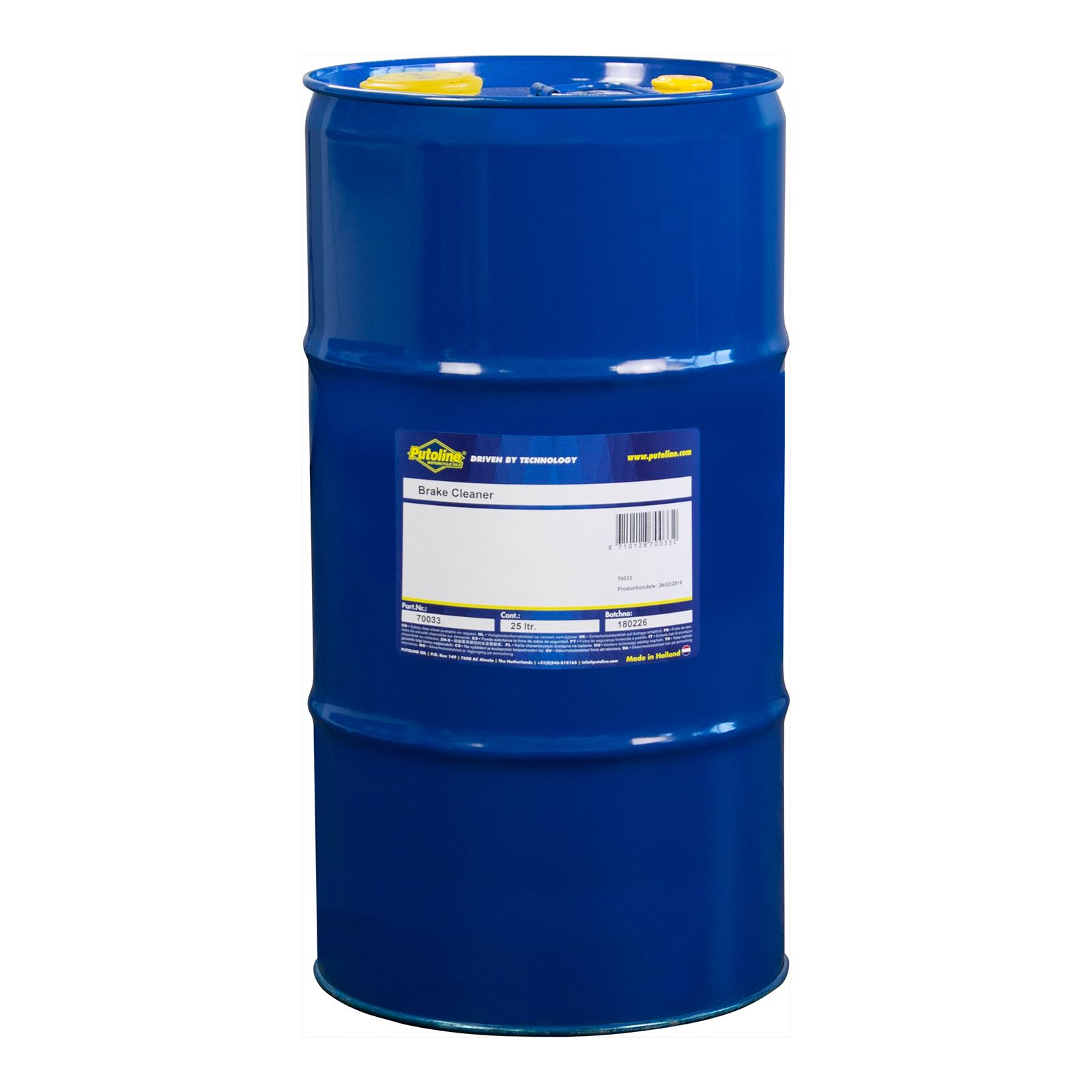 PUTOLINE BRAKE CLEAN 25LT PAIL  (70033) - Image 1