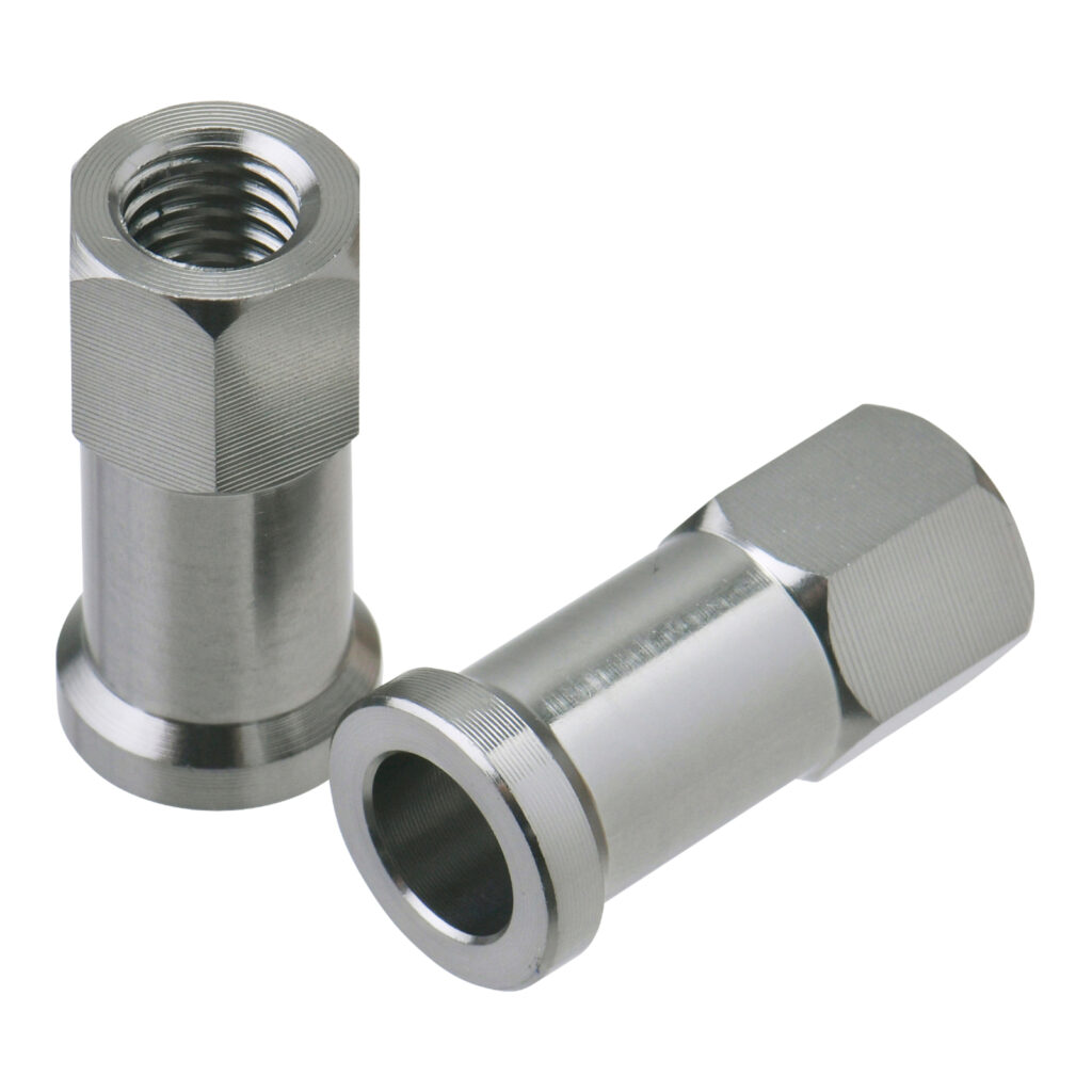 DRC RIM LOCK NUTS 2PCS TI-COLOUR