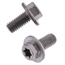 BOLT EURO LARGE TORX 6x12mm FLANGE BOLT (Pkt of 10)